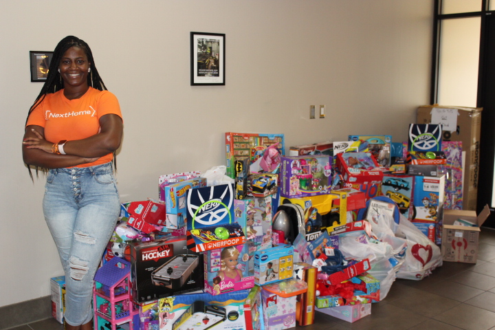 NextHome Executives Toys For Tot Toy Drive- Collected over 250 Toys