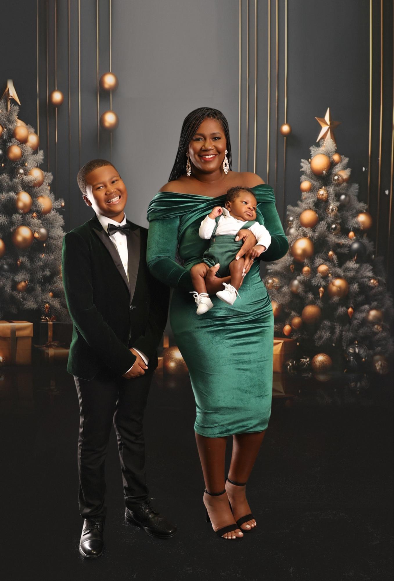 Chantell and her sons ( Carter & Walner II)